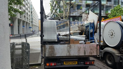 Organized sorting during flat clearance process in Westminster